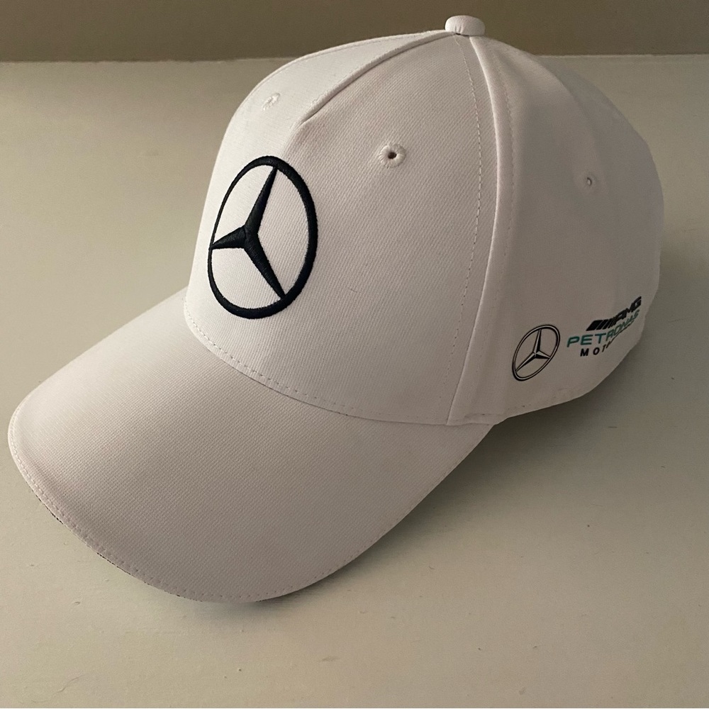 Mercedes AMG Petronas Motorsport Team Cap - White